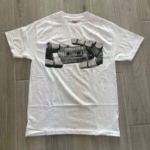 NEW PLEASURES x NERD PHARREL WILLIAMS TEE SZ M